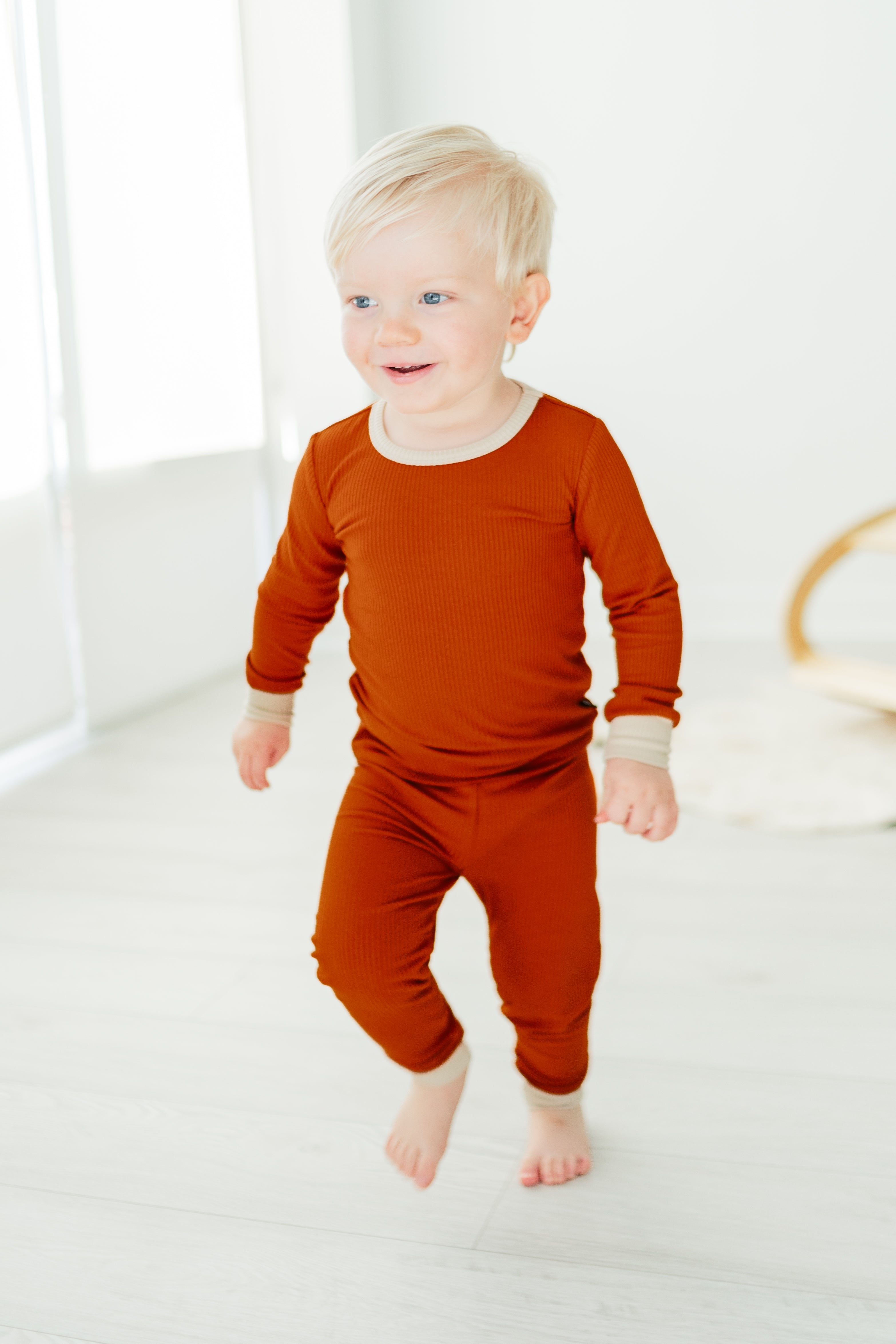 Art class two piece ribbed set sz shops 2t rust